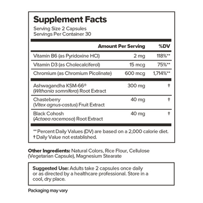 Menopause Vitamin Capsules