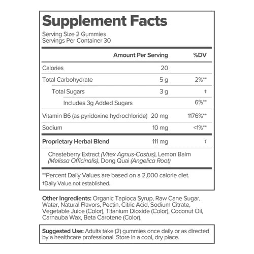 PMS Gummy Vitamin